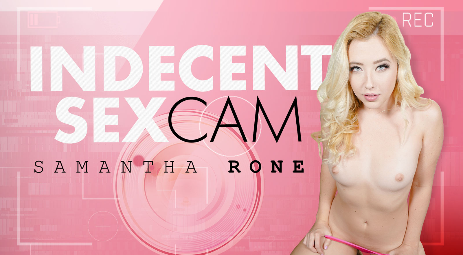 Samantha Rone strips on webcam and is caught by roommate